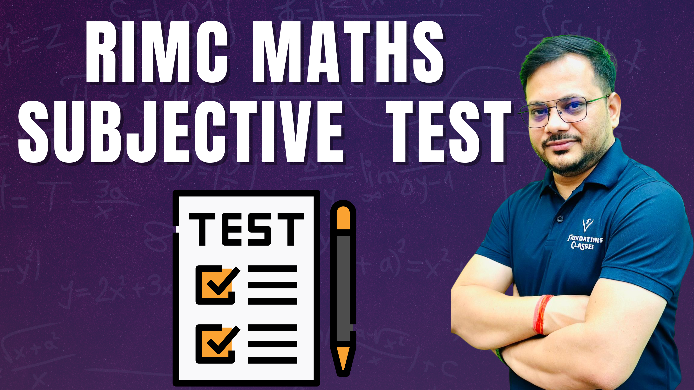 RIMC MATHS  SUBJECTIVE TEST