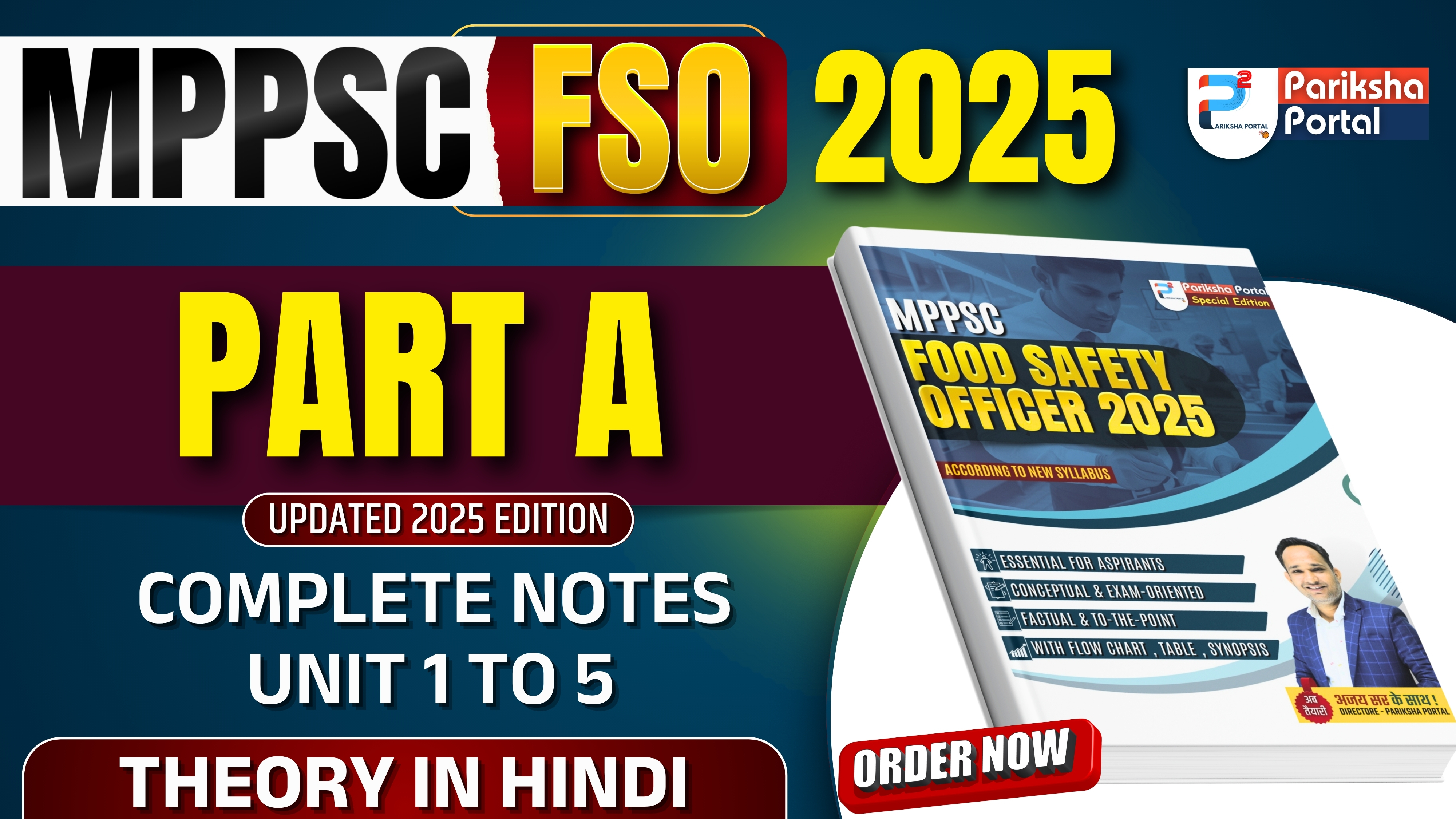MP FSO – Part A (Hindi) (Updated 2025 Edition)  Complete Notes – 1 to 5 Units Covered (Theory)