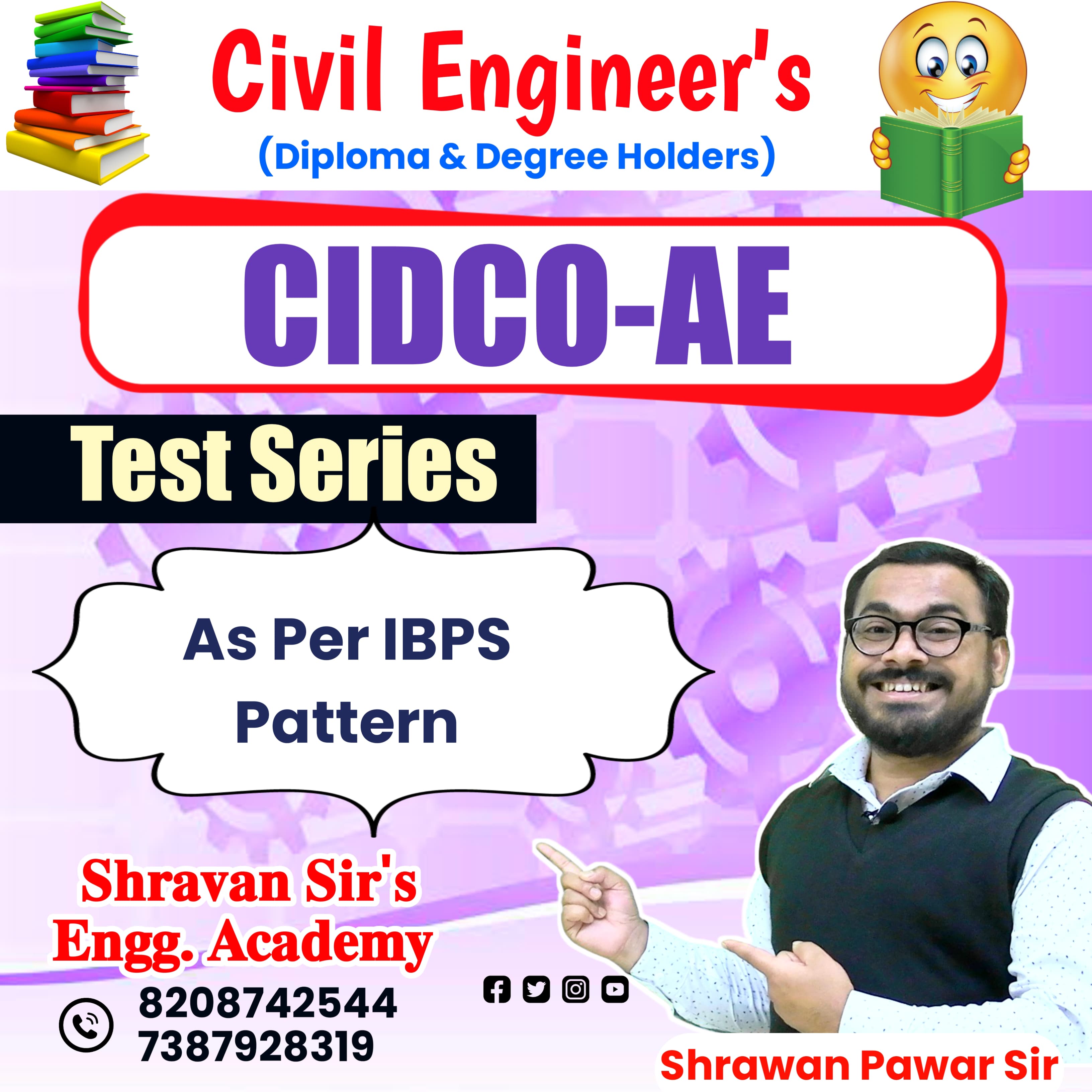 CIDCO-AE 2025 FULL LENGTH TEST SERIES