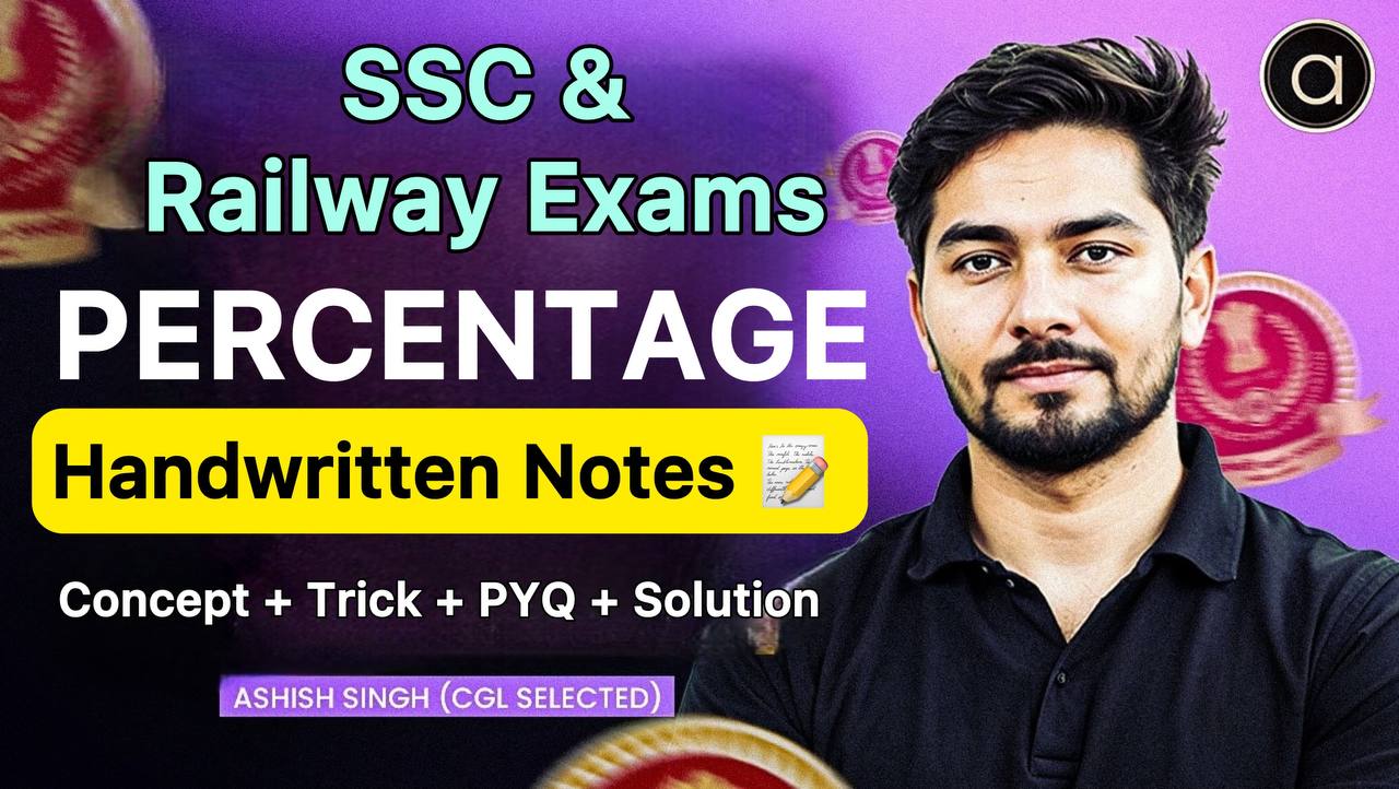 Percentage Handwritten Notes 