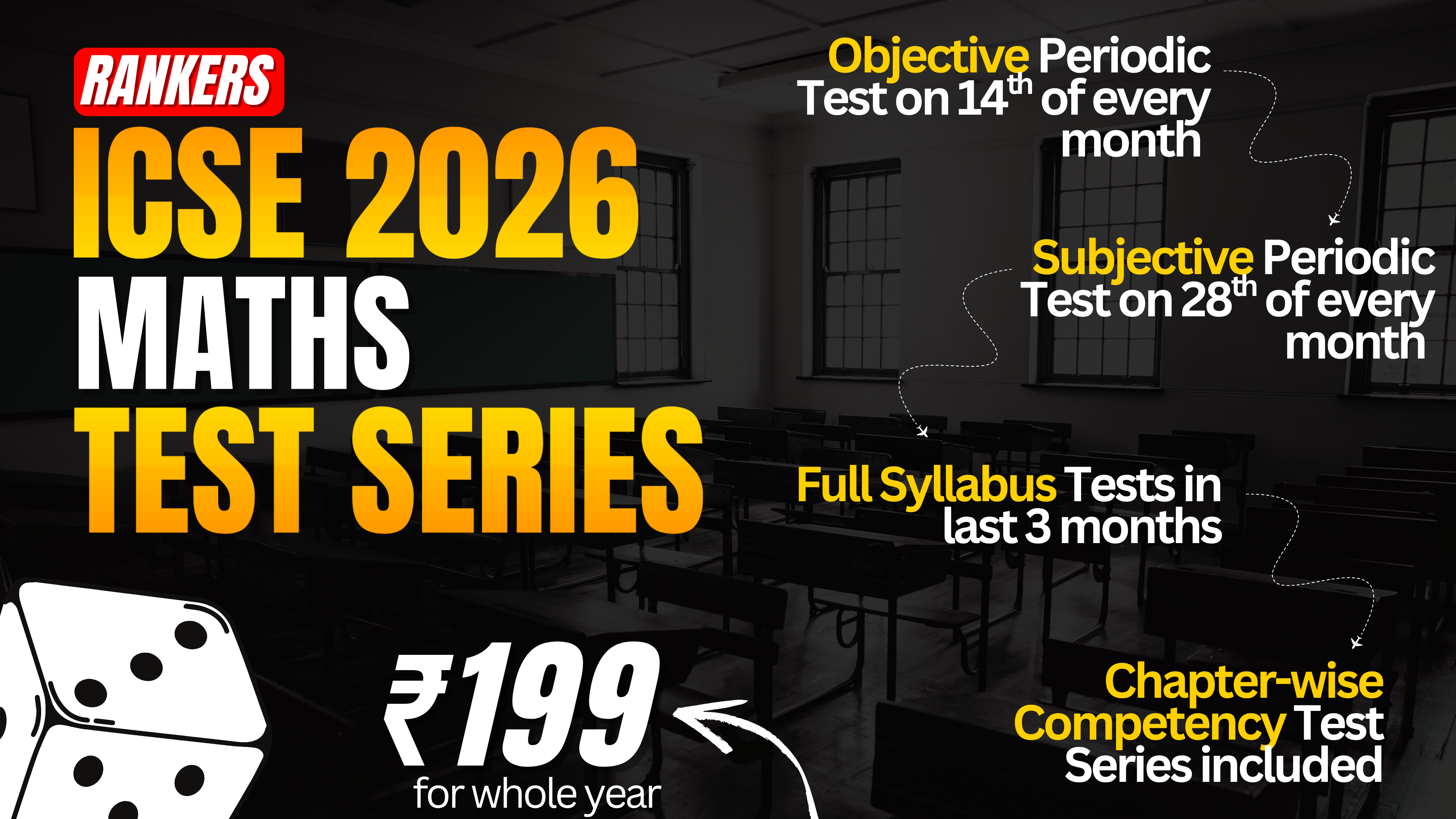 ICSE 2026: Mathematics Rankers Test Series