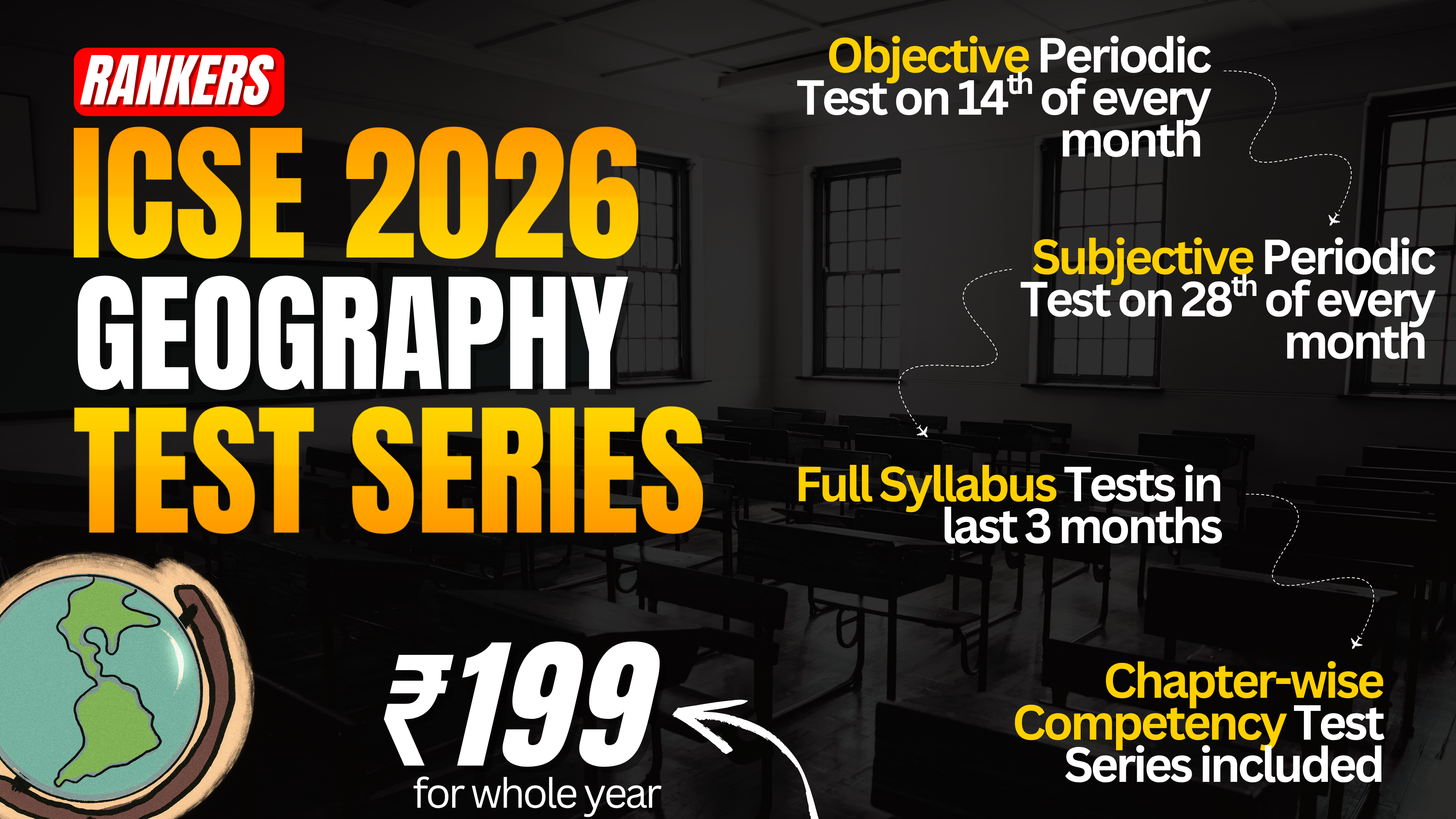 ICSE 2026: Geography Rankers Test Series