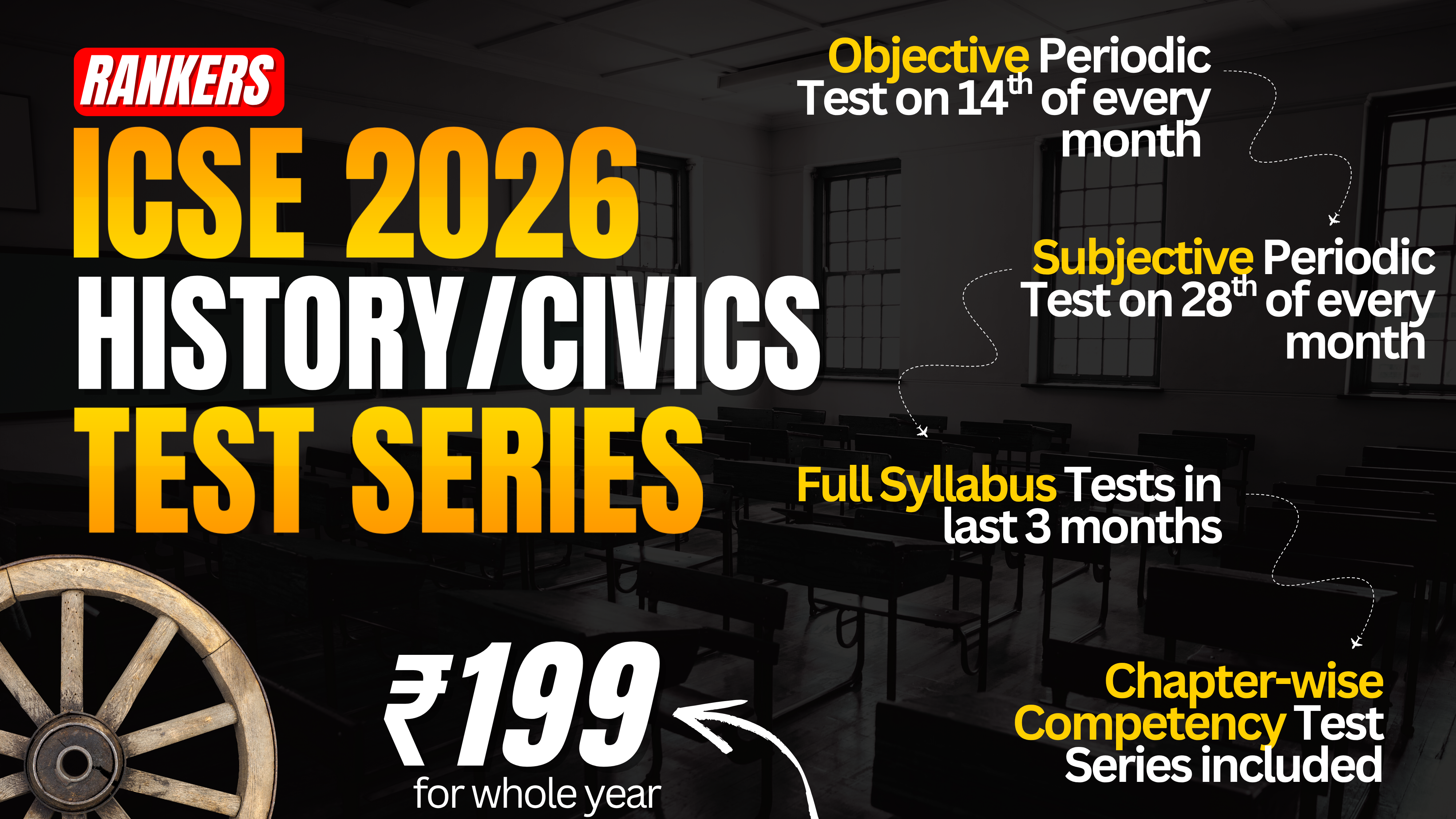 ICSE 2026: History/Civics Rankers Test Series