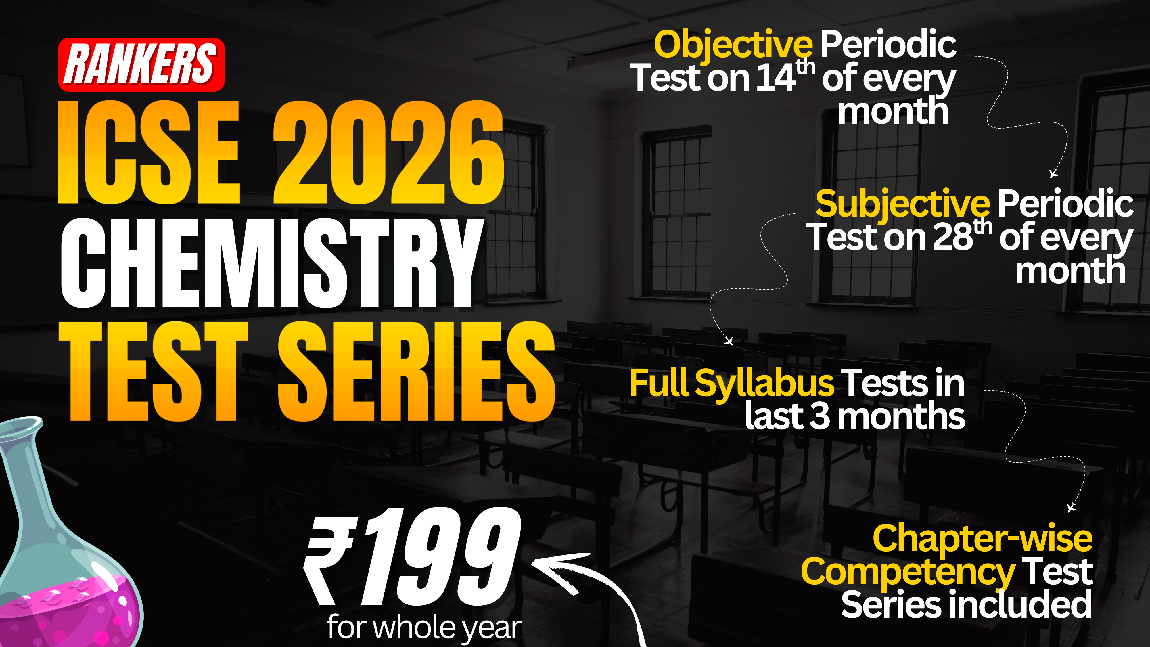 ICSE 2026: Chemistry Rankers Test Series