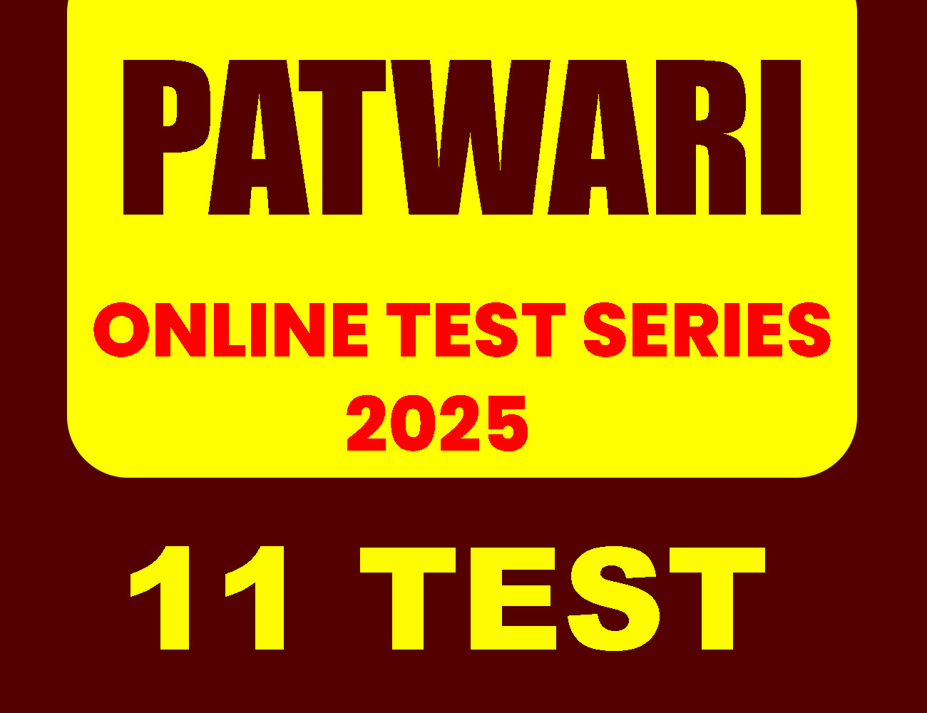 Patwari Exam - 2025 सम्पूर्ण पाठ्यक्रम [11 Model Paper]