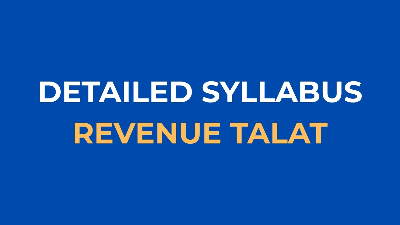 Detailed Syllabus_RevenueTalati