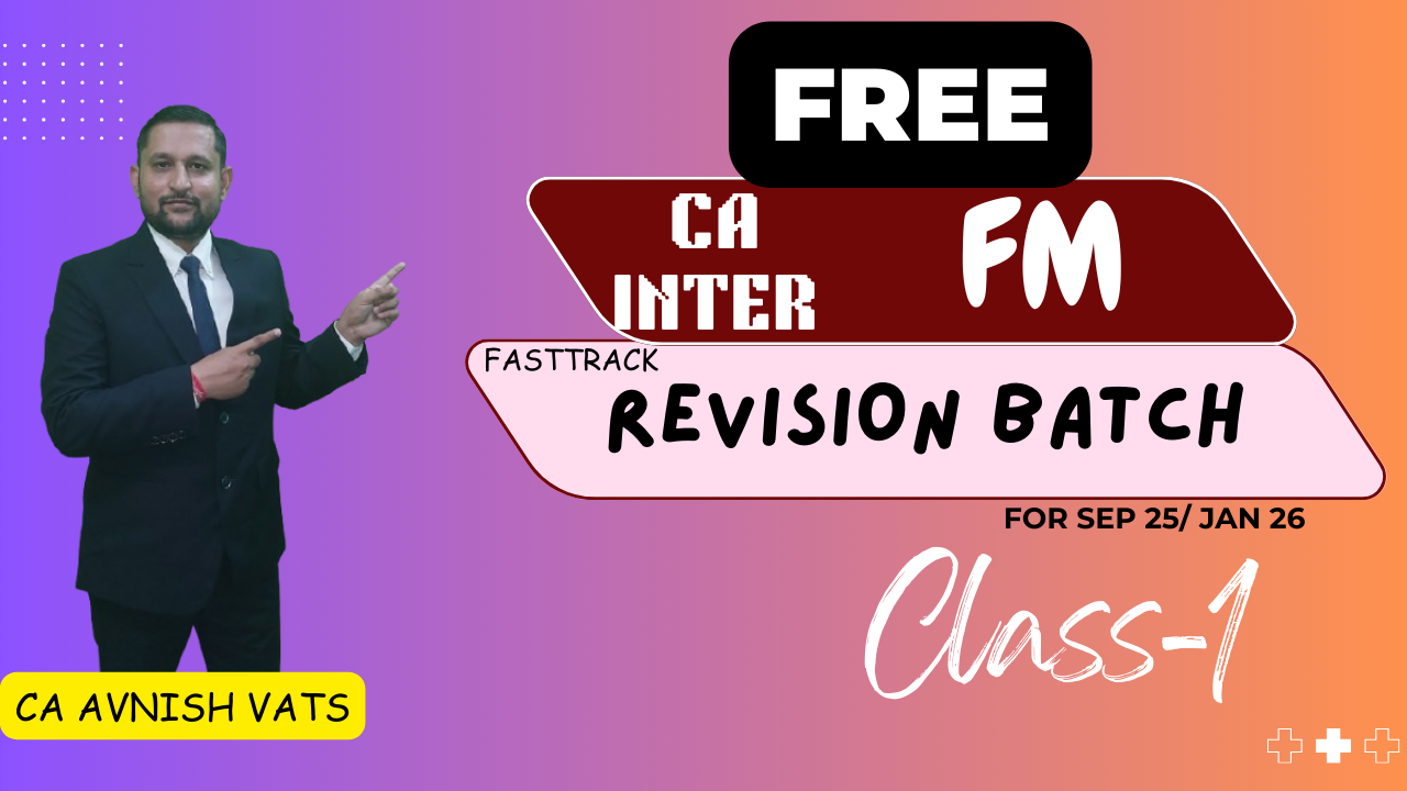 Class 1: Basics & Dividend Decision Part 1