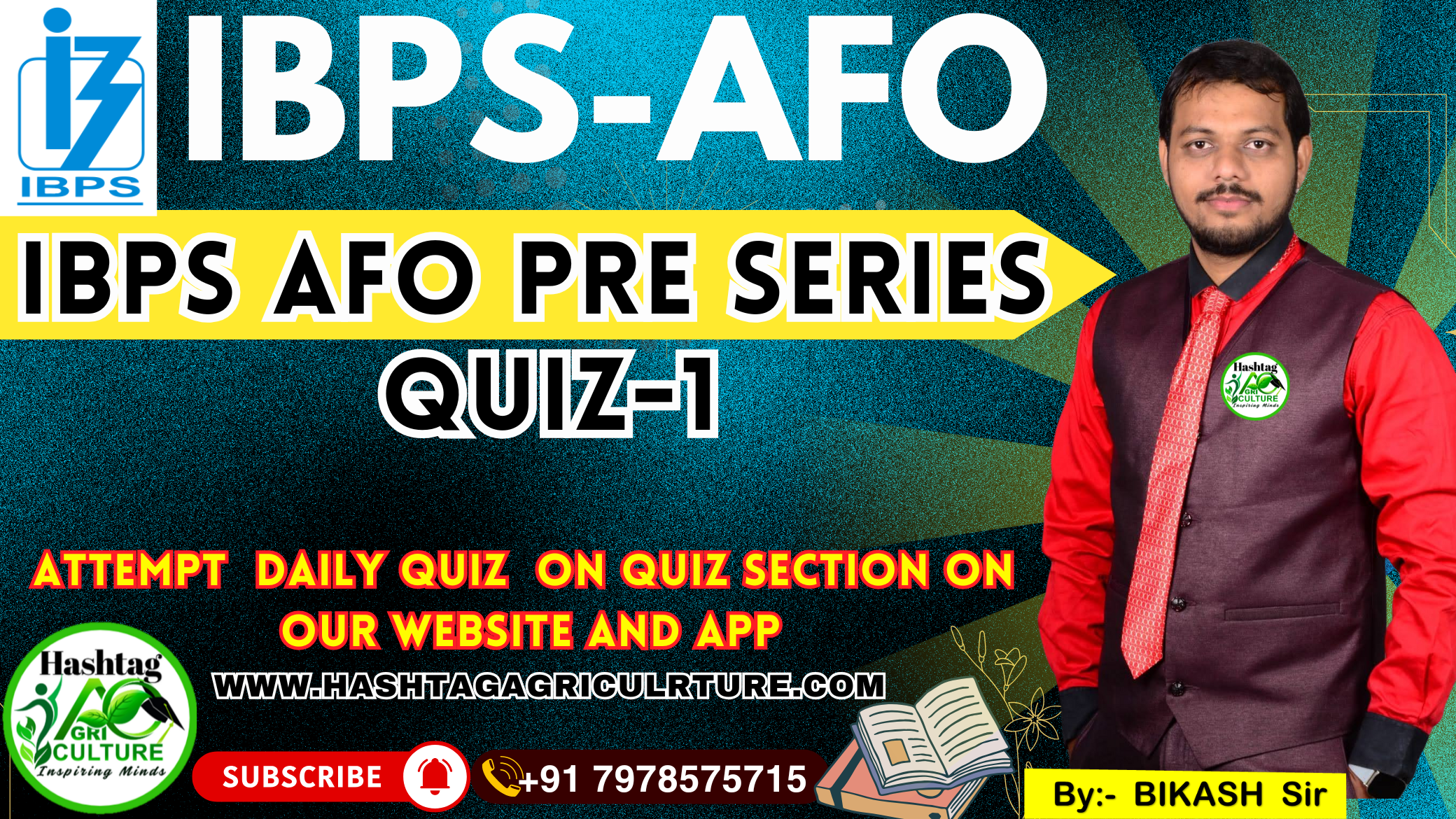 IBPS AFO PRELIMS Free Quiz -1