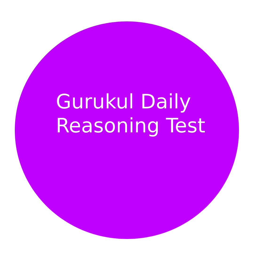 Gurukul Reasoning Daily Test