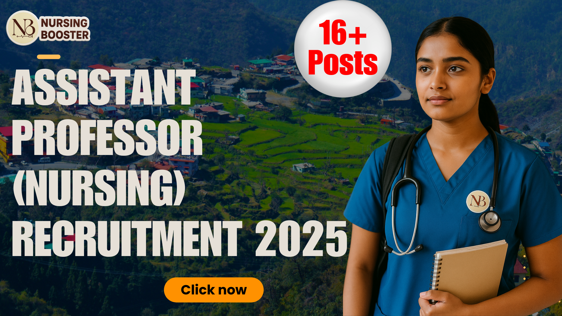 Assistant Professor (Nursing) Recruitment 2025 – UKMSSB Notification OUT for 16 Posts