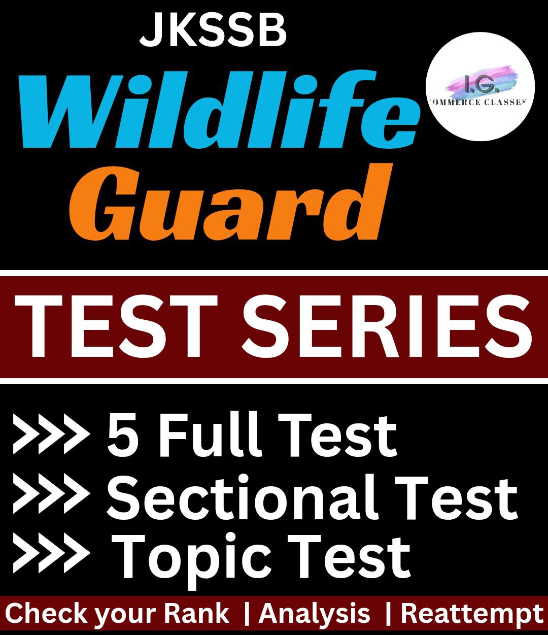 JKSSB Wildlife Guard TEST SERIES
