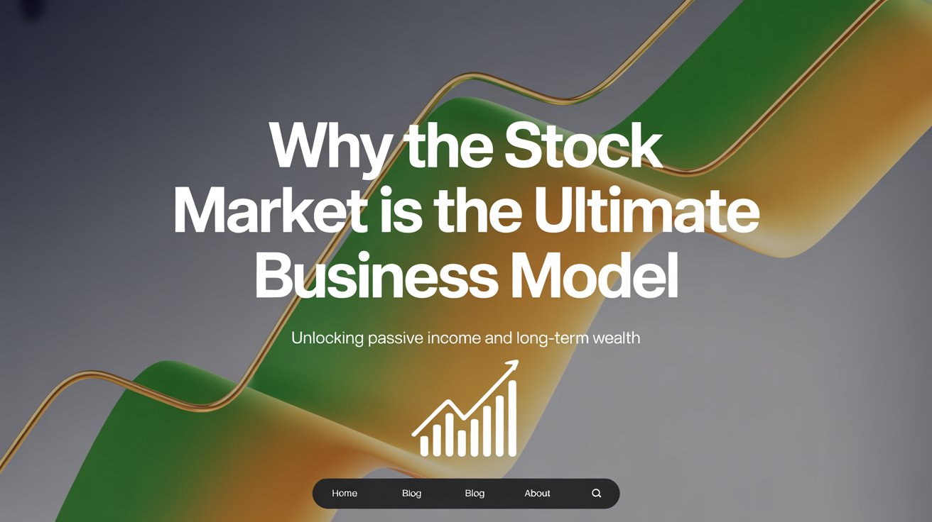 Why the Stock Market is the Ultimate Business Model