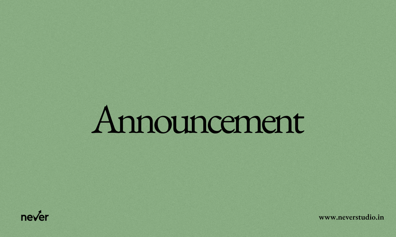 Announcement