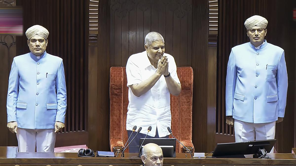 उपराष्ट्रपति जगदीप धनखड़ ने इस्तीफा दिया