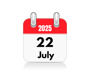 22 જુલાઈ 2025