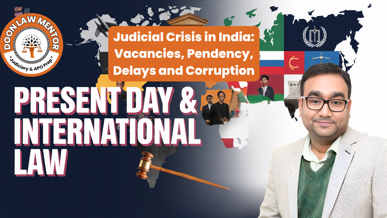 Judicial Crisis in India: Vacancies, Pendency, Delays and Corruption