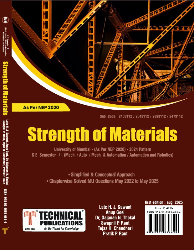 Strength Of Material Mumbai University – Semester III