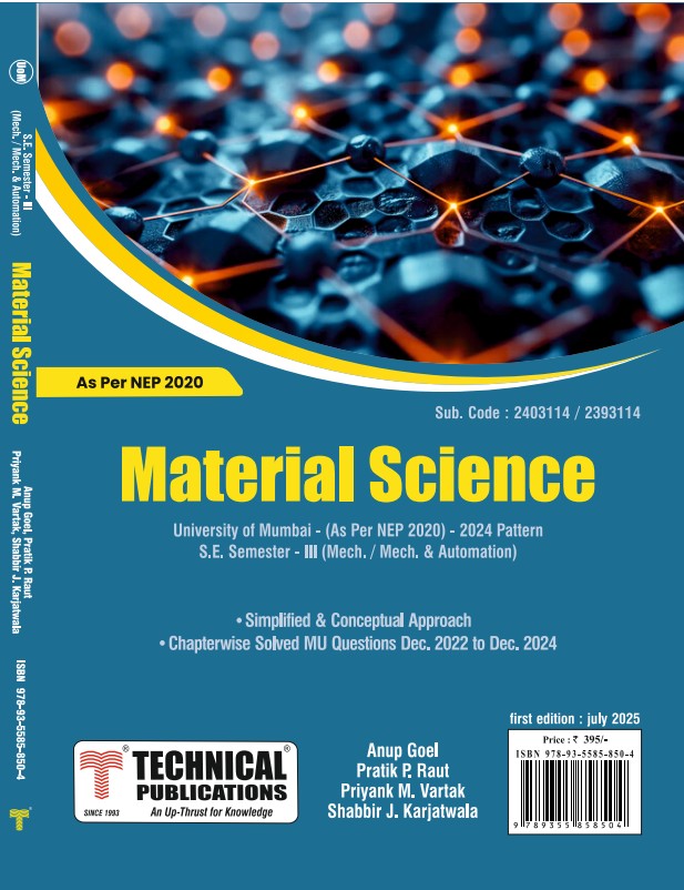 Material Science Mumbai University – Semester III