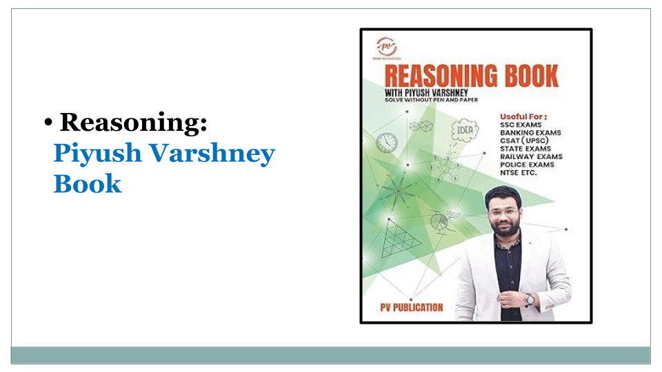 Reasoning Book With Piyush Varshney Solve Without Pen And Paper (English Medium)