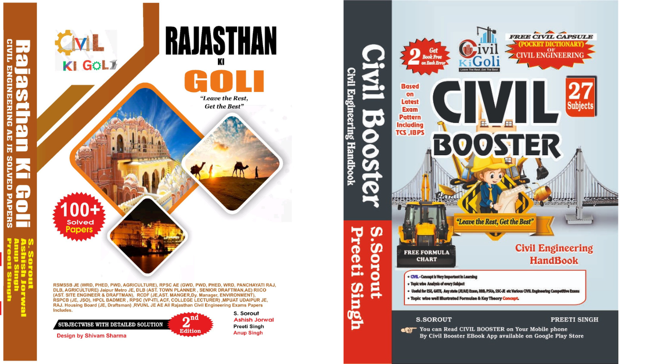 RAJASTHAN KI GOLI + Civil Booster Handbook Combo