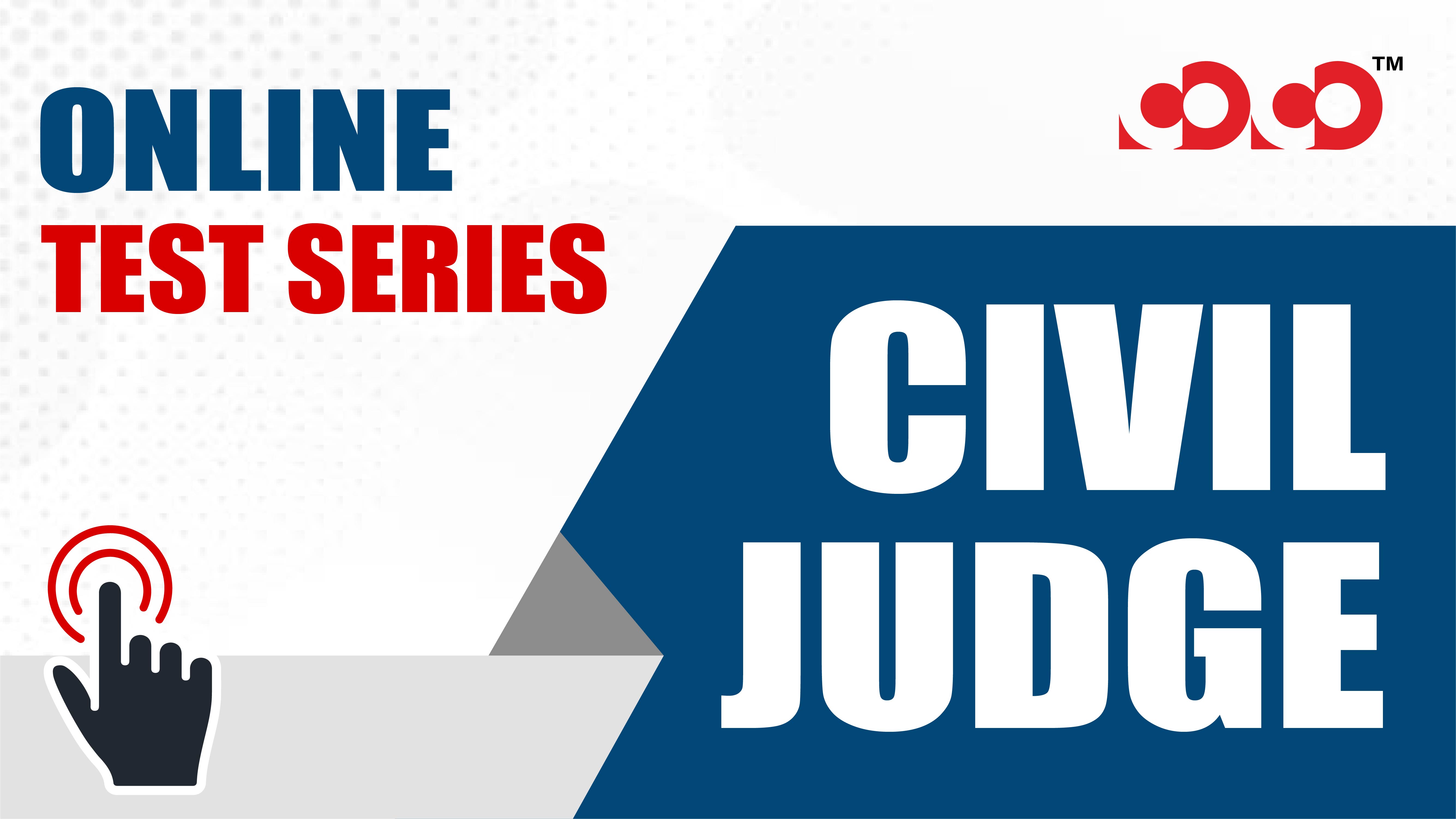 Civil Judge Prelims Online Test Aug-Sep 2025
