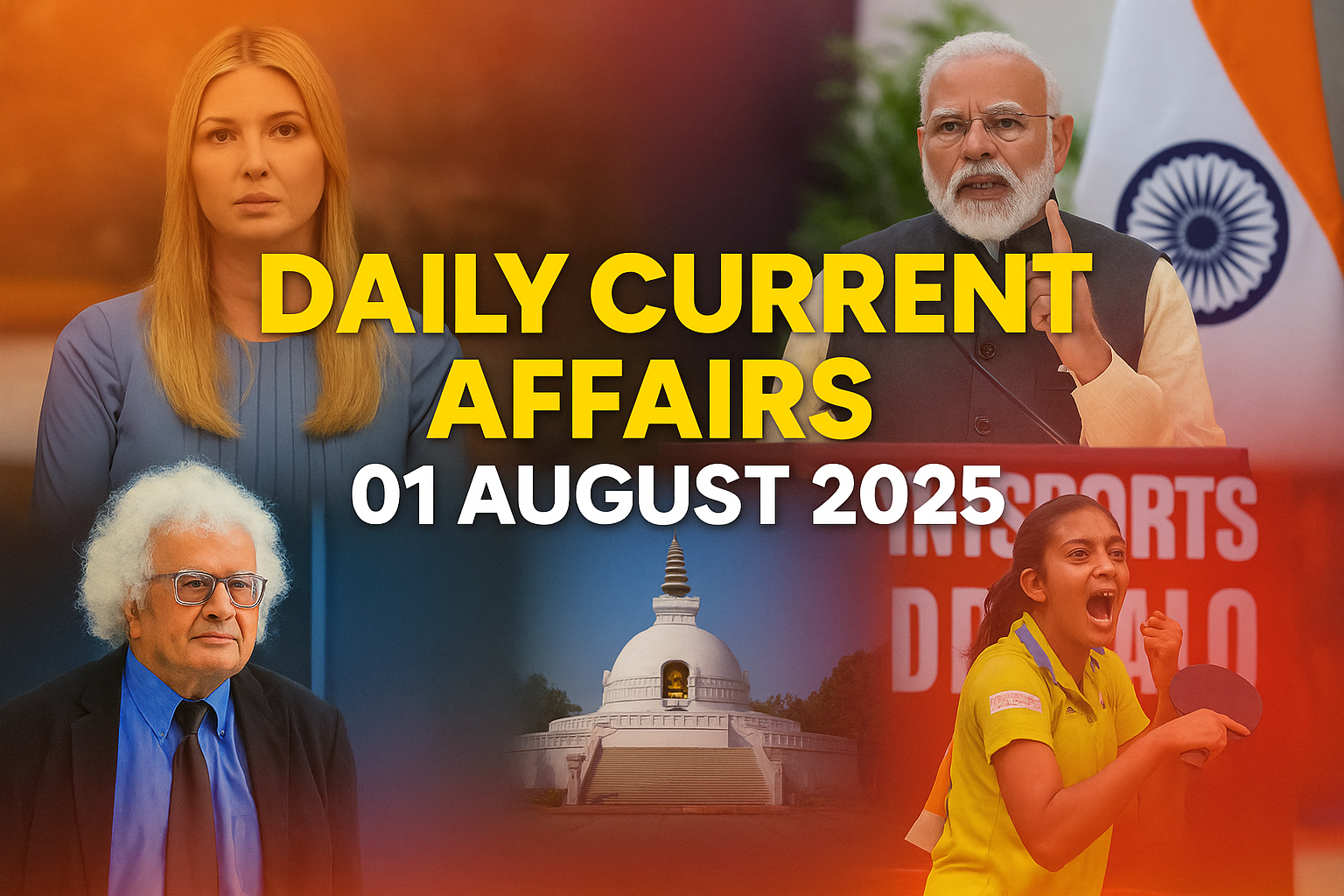 Daily Current Affairs 01 August 2025
