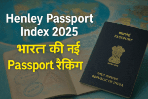 Henley Passport Index 2025 – भारत की नई पासपोर्ट रैंकिंग