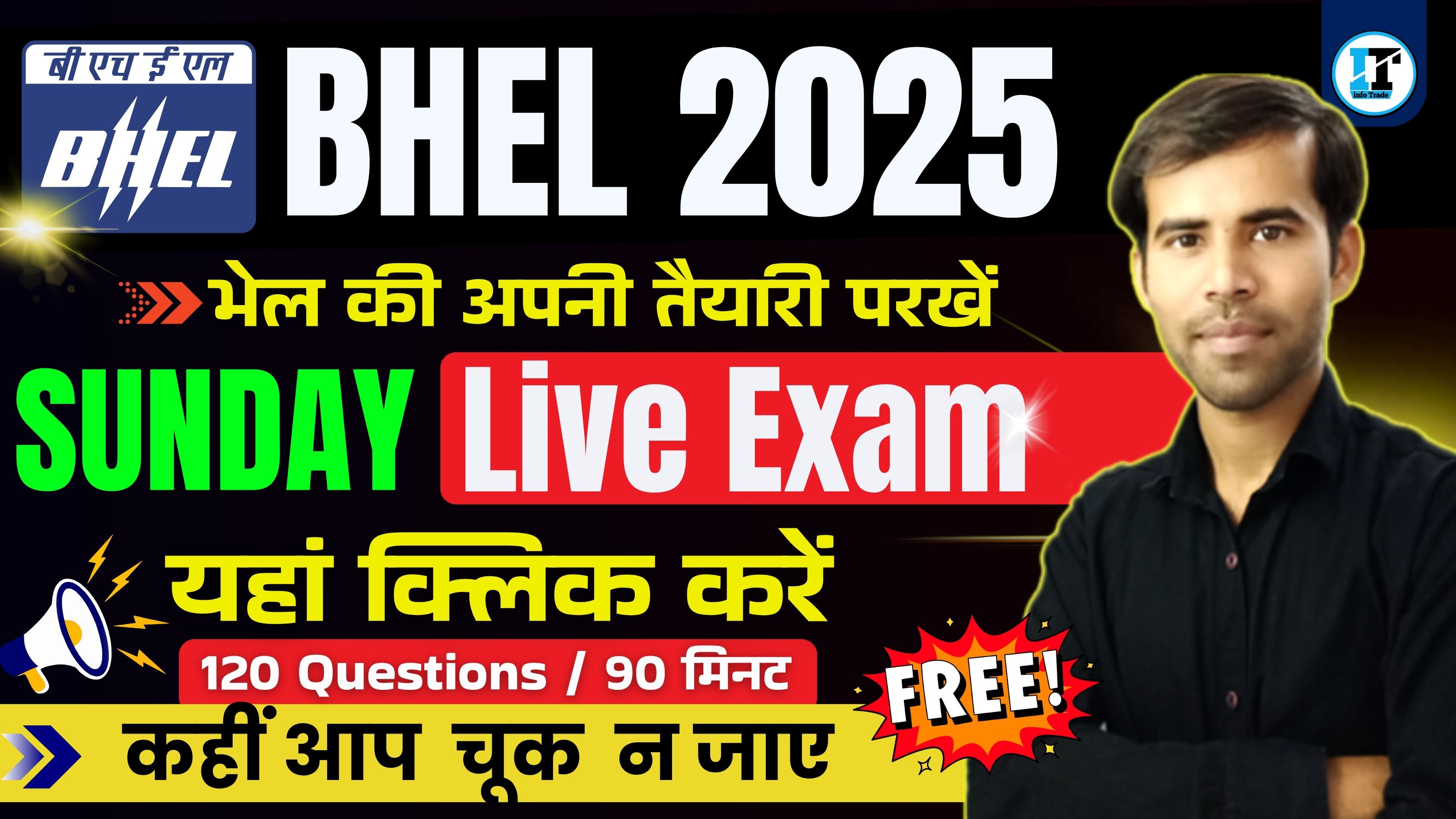 BHEL Sunday Live Mock Test