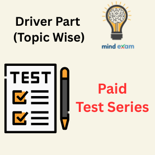 Driver Part (Topic Wise)