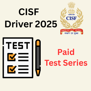CISF DRIVER 2025