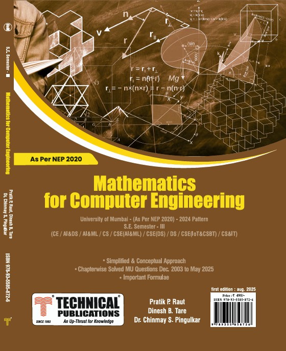 Mathematics For Computer Engineering for Mumbai University – Semester III