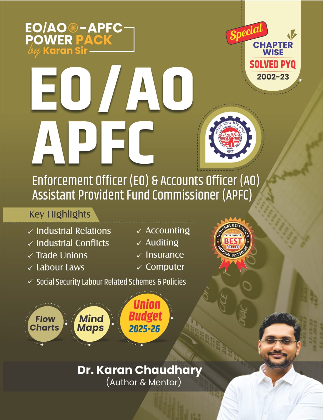 UPSC EPFO EO AO APFC 2025 – Complete Syllabus Guide : Karan Chaudhary Sir