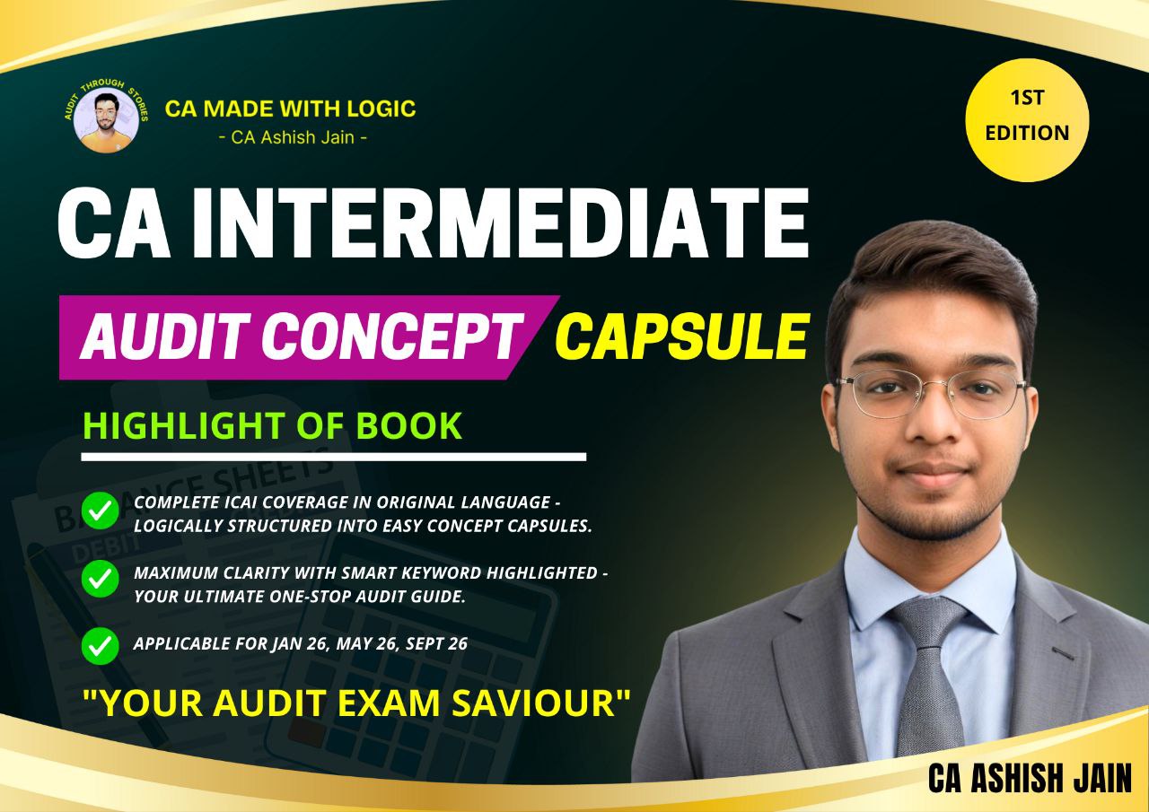 CA Inter Audit Concept Capsule | Jan 26/May 26 Exam