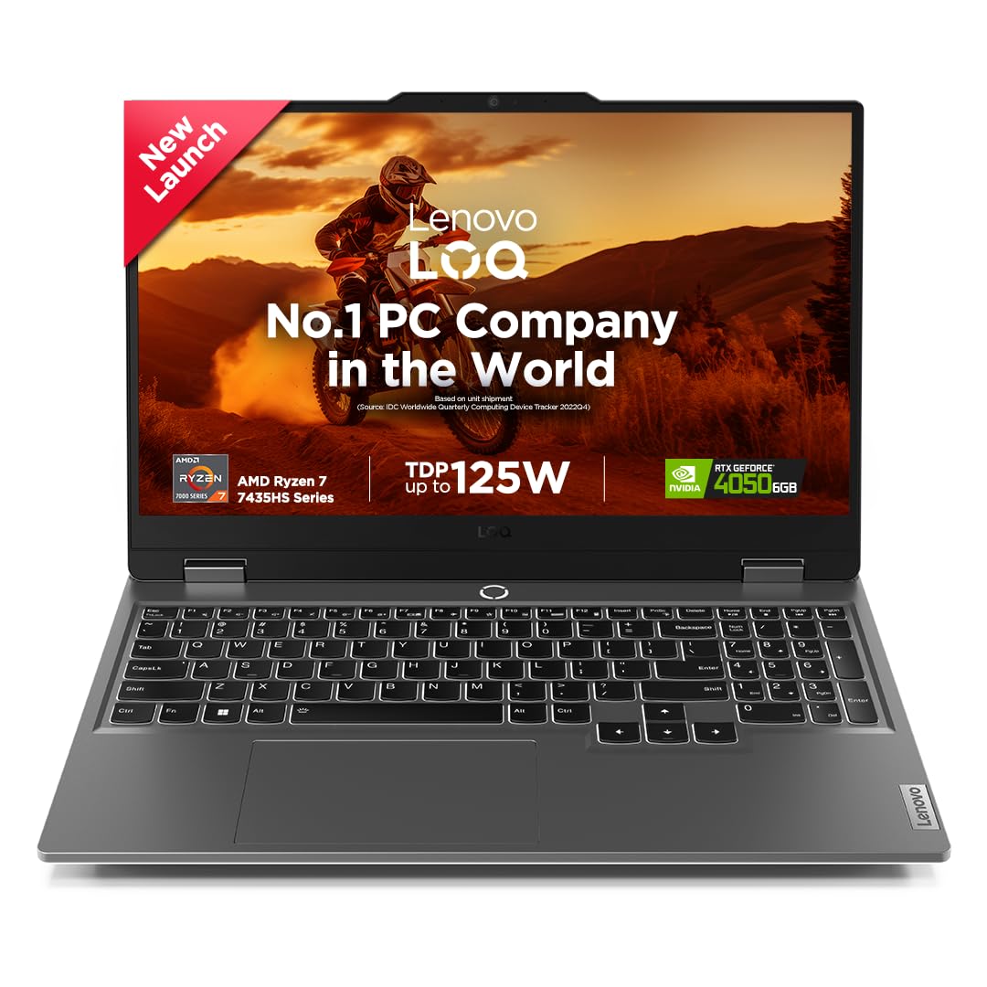 Lenovo Smartchoice LOQ AMD Ryzen 7 7435HS, NVIDIA RTX 4050-6GB