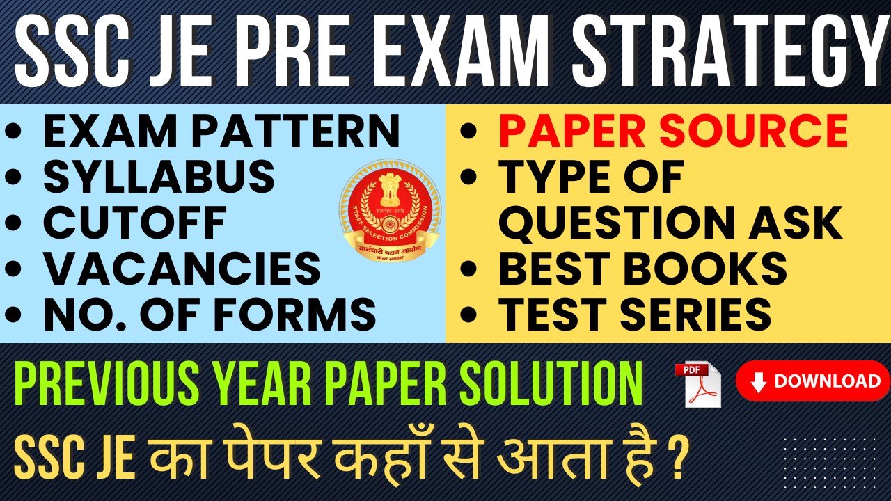 SSC JE Civil Test Series 2025 – Preparation Strategy & Best Mock Tests