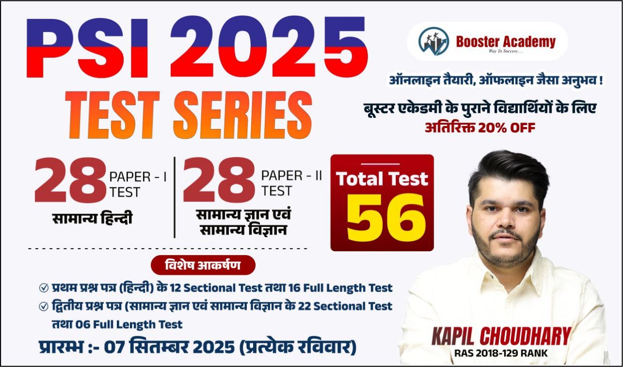 PSI 2025 Test Series