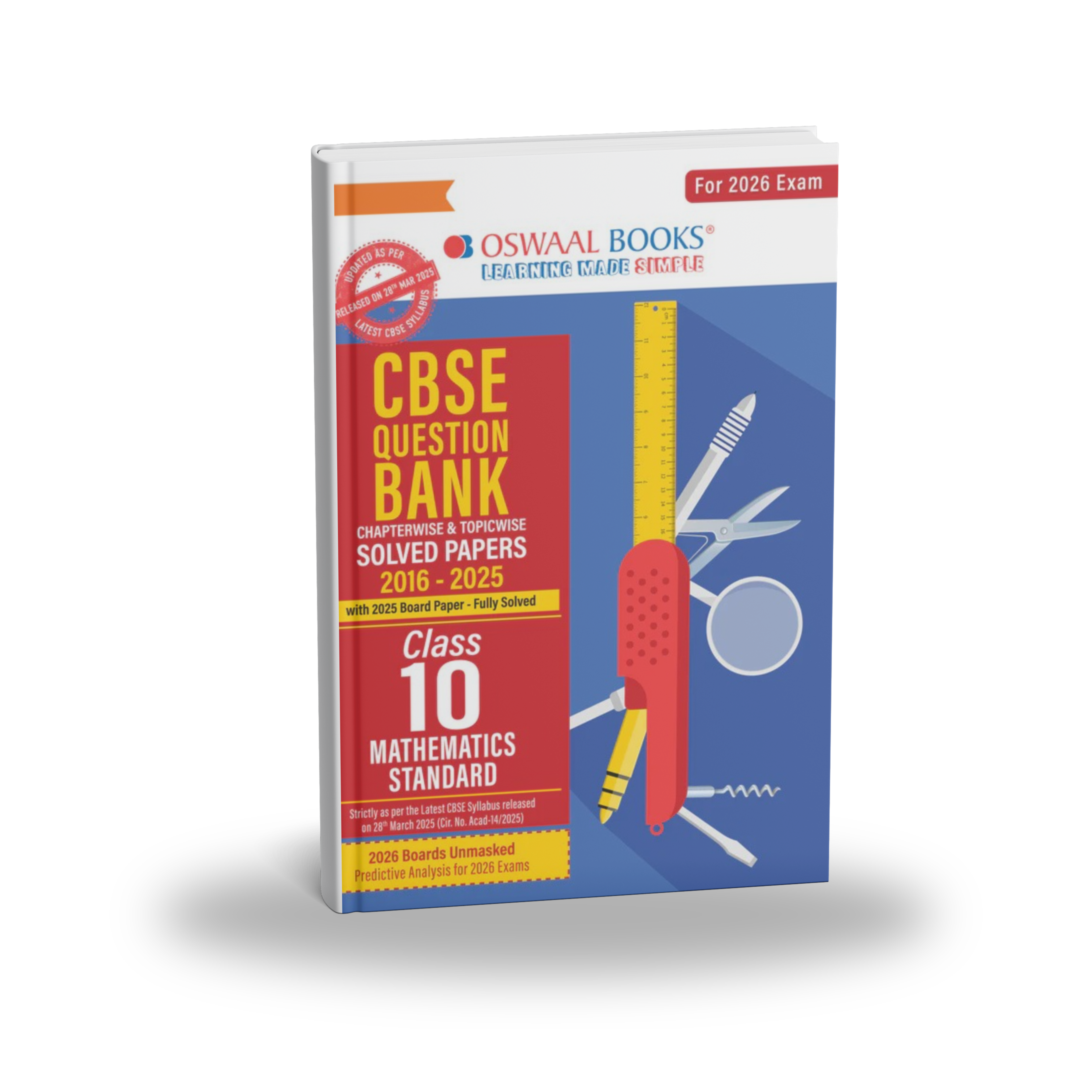 Mathematics Standard Class 10th - Question Bank