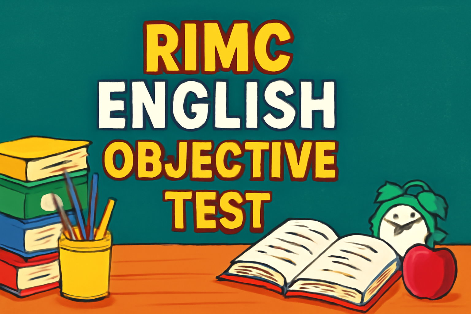 RIMC ENGLISH OBJECTIVE TEST
