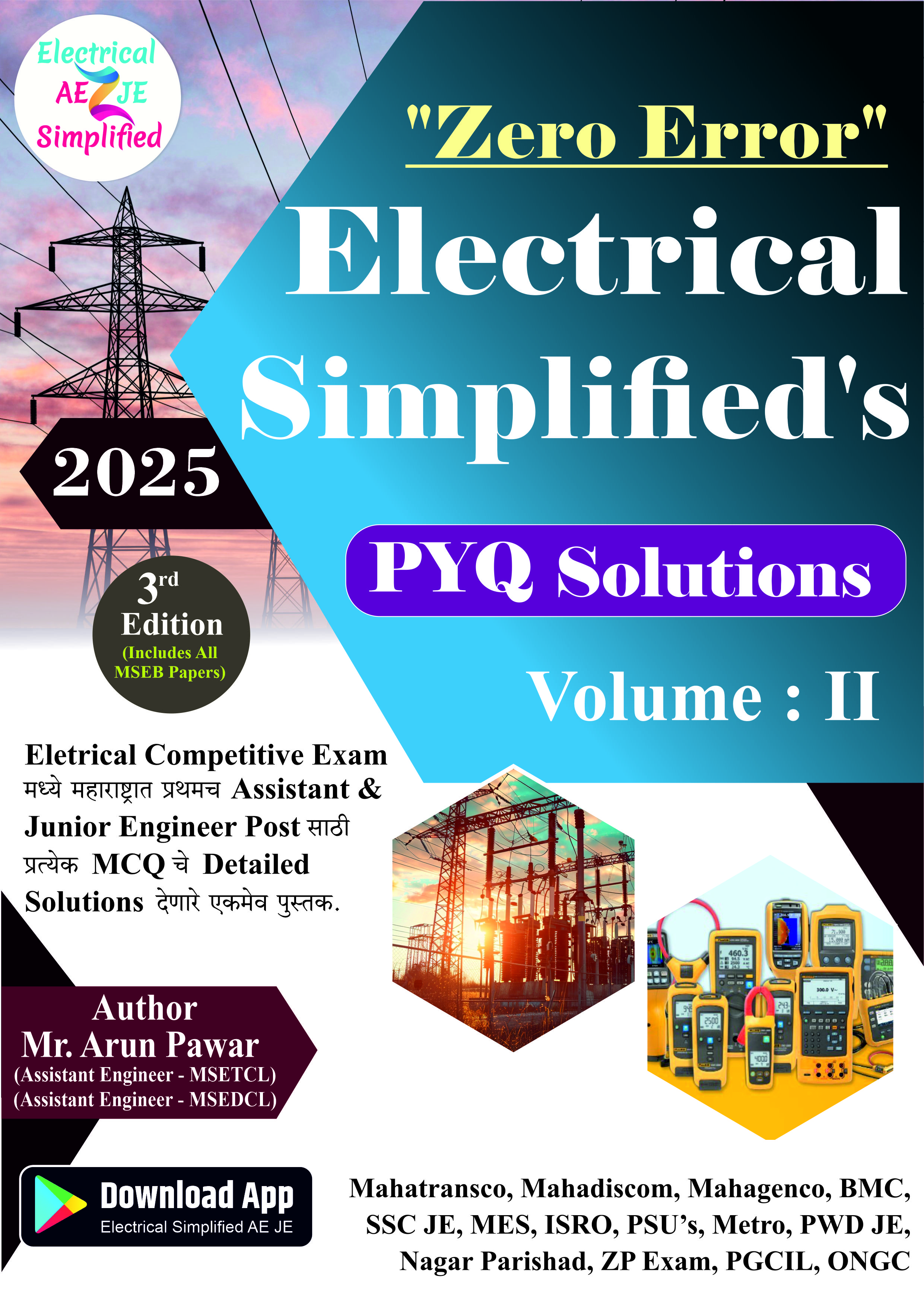 Electrical Simplified PYQ Book Volume - 2