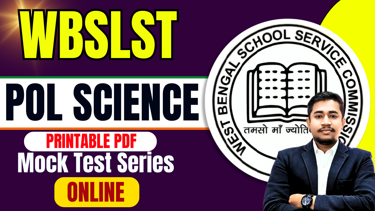 Printable SLST Political Science (XI-XII) Mock