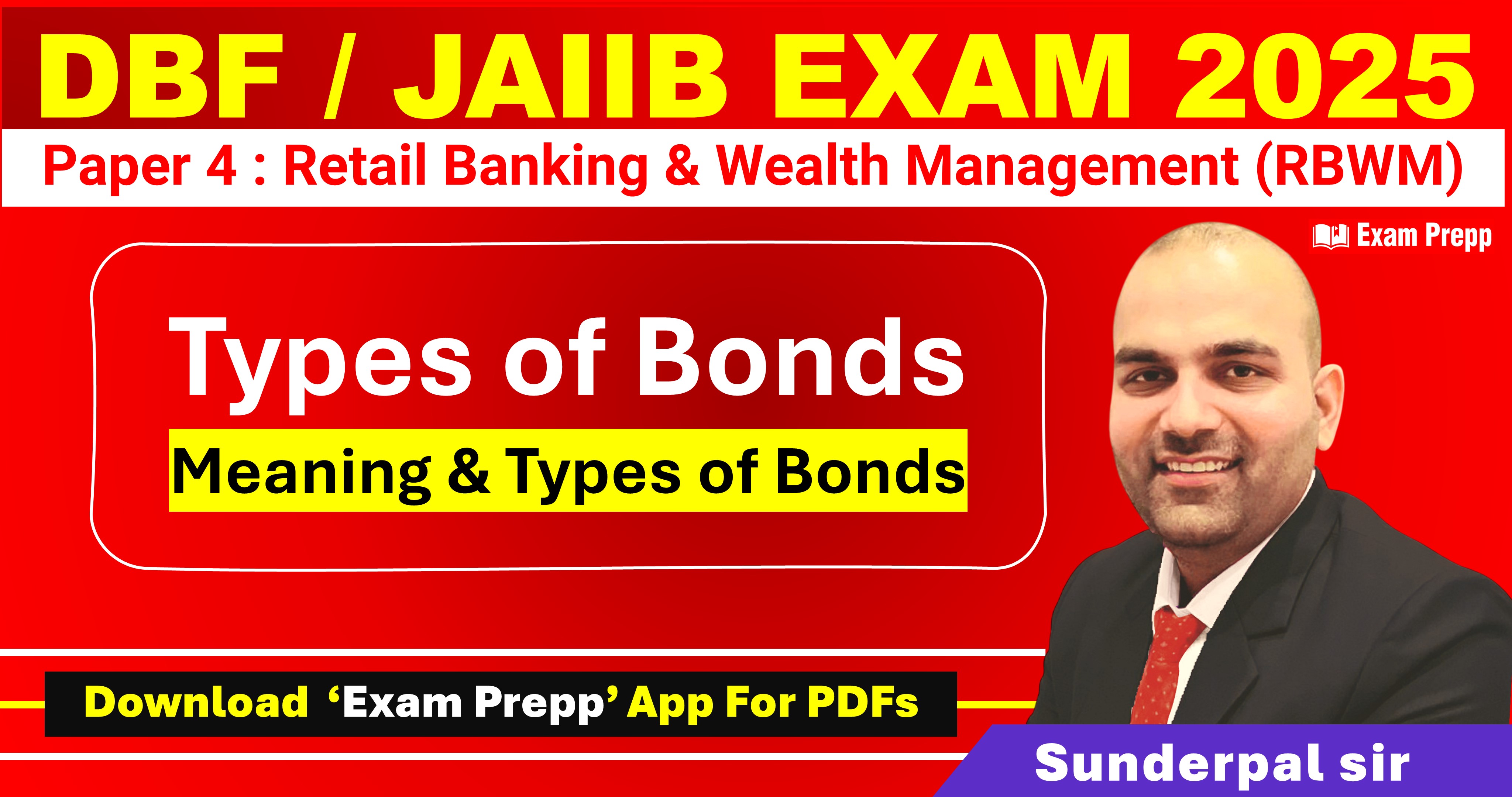TYPES OF BONDS