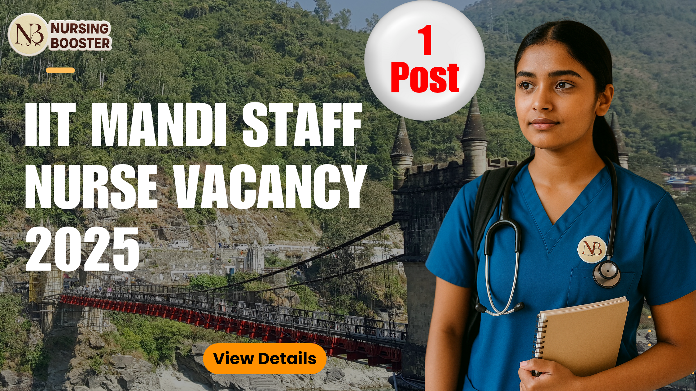 IIT Mandi Staff Nurse Vacancy 2025