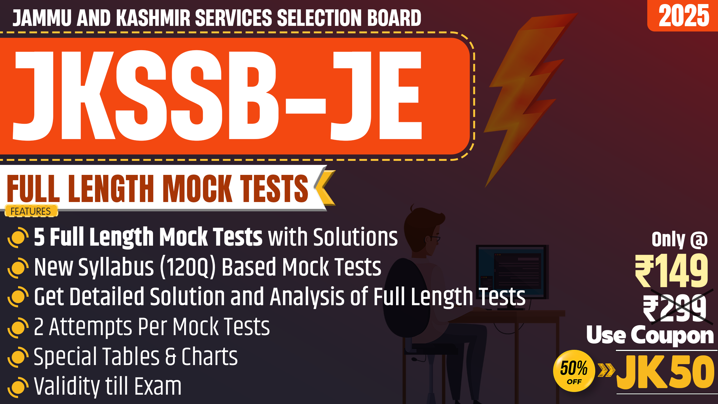 JKSSB-JE 2025 Full Length Test Series