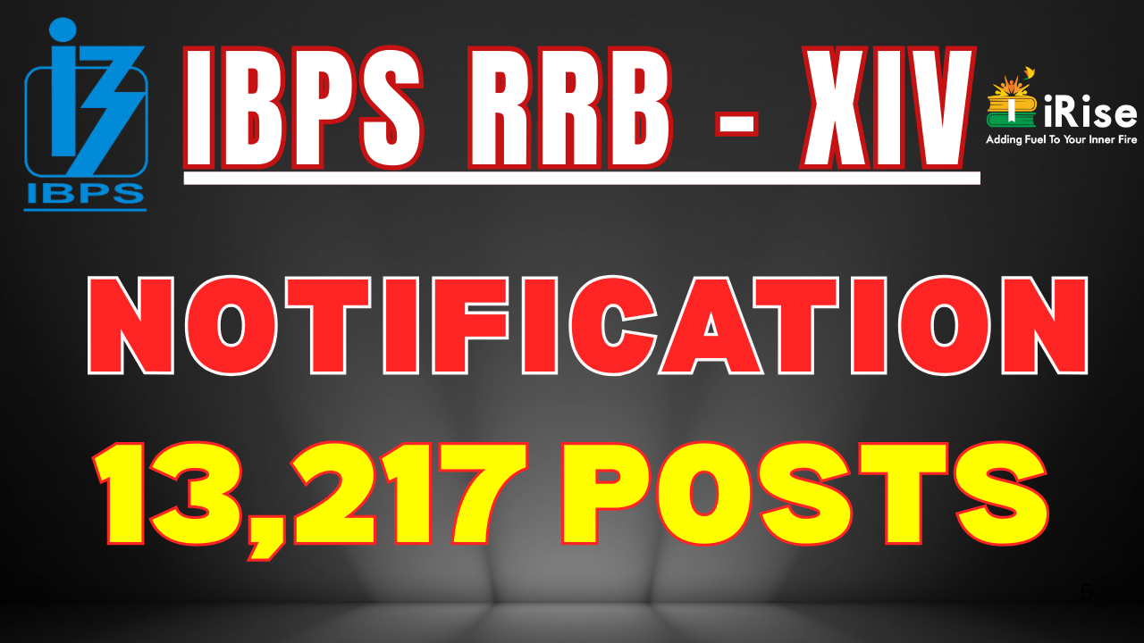  IBPS RRB Notification 2025  notification with 13,217 Posts   
