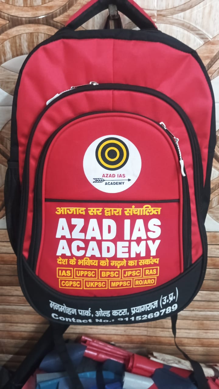 Azad IAS Academy Bag