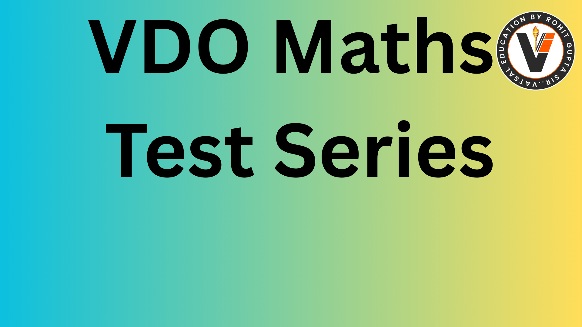 VDO Maths Test Series (10 Test)