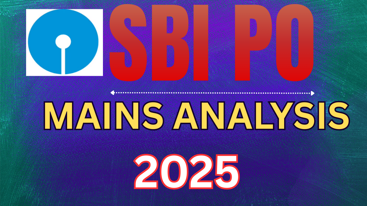 SBI PO Mains 2025 – Exam Review & GA Questions 