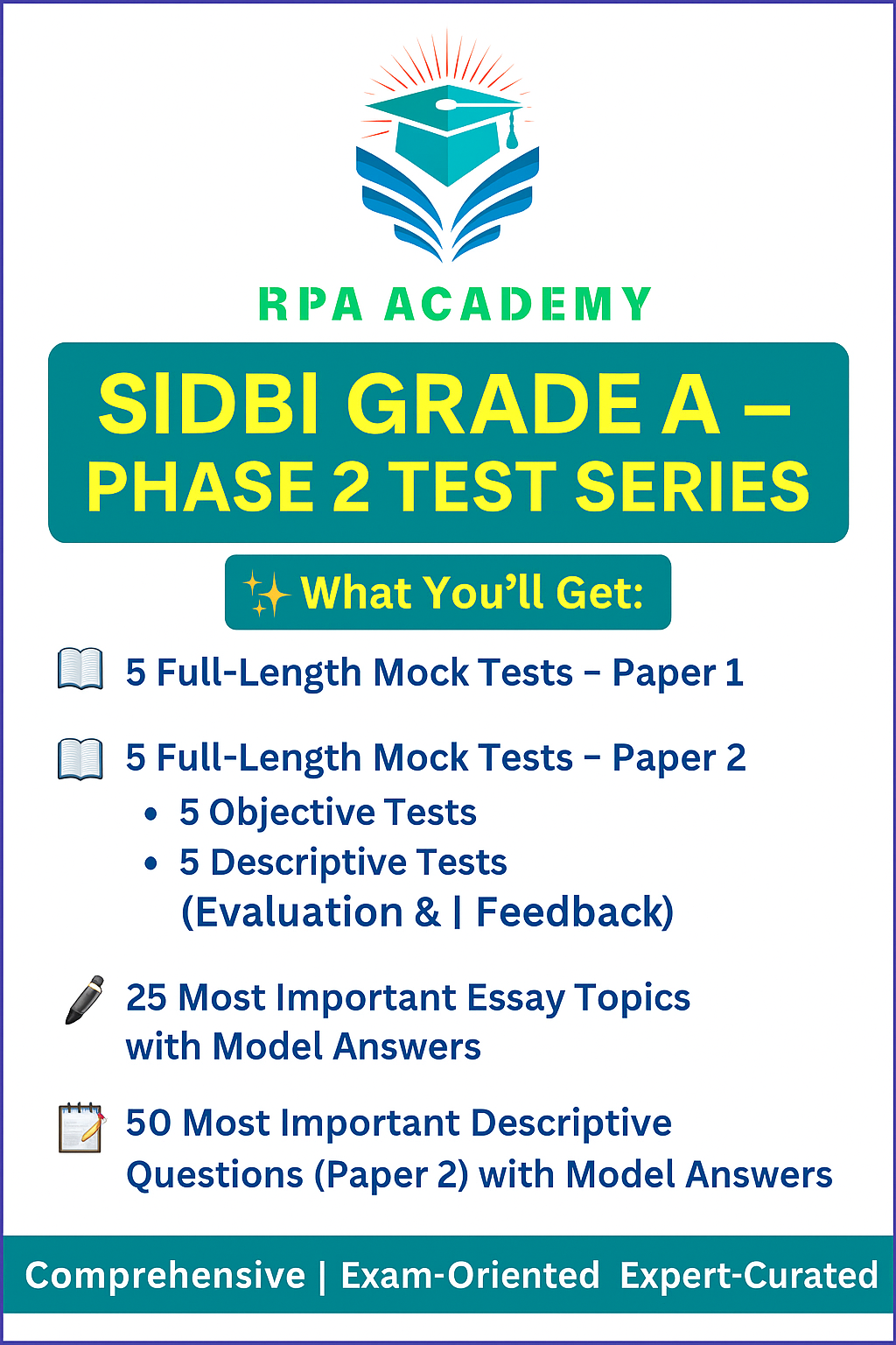 SIDBI GRADE A PHASE 2 TEST SERIES