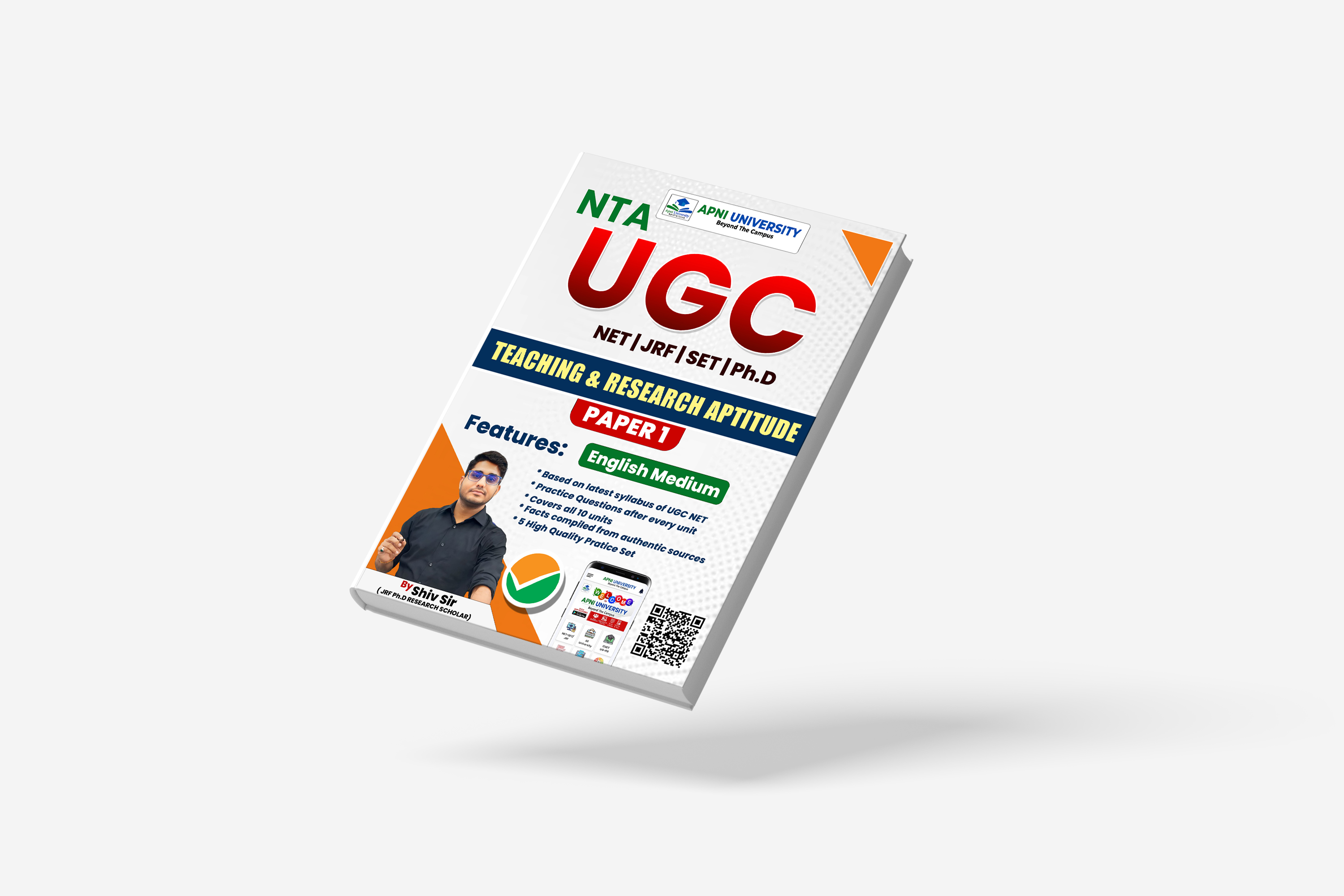 UGC NET JRF Paper 01 Book (English)