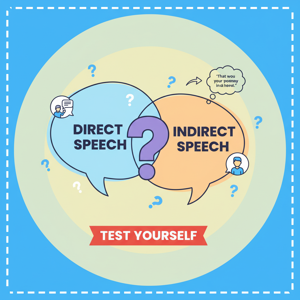 Direct and Indirect Speech
